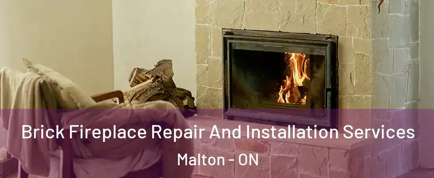  Brick Fireplace Repair And Installation Services Malton - ON