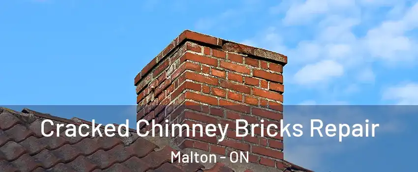  Cracked Chimney Bricks Repair Malton - ON