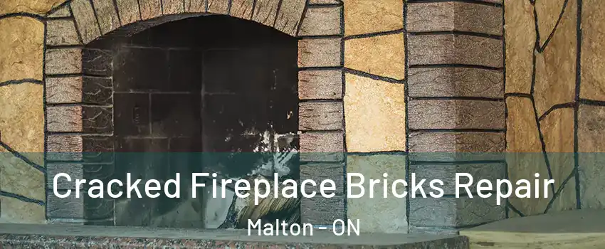  Cracked Fireplace Bricks Repair Malton - ON