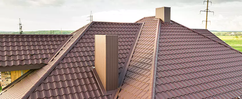Residential Chimney Flashing Restoration in Malton, ON