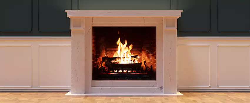 Open Flame Wood-Burning Fireplace Installation Services in Malton, Ontario
